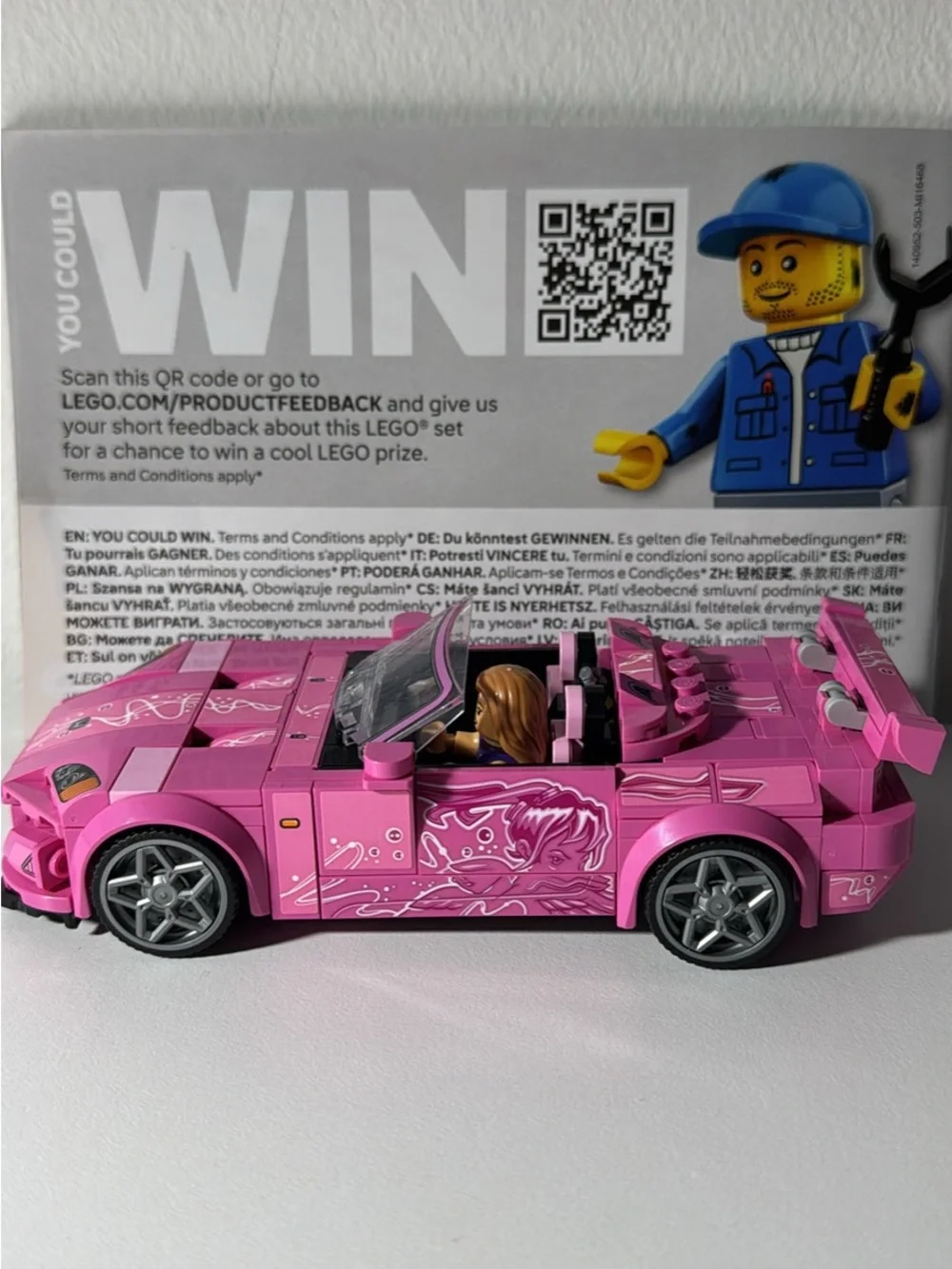 Lego Speed Champions 2 Fast 2 Furious Honda
S2000 77241 - Picture 3 of 5